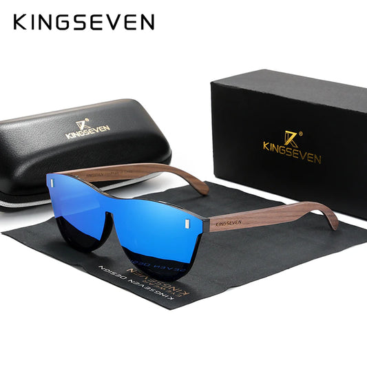 Exclusive Design Vintage Men'S Glasses Walnut Wooden Sunglasses UV400 Protection Fashion Square Sun Glasses Women 5510
